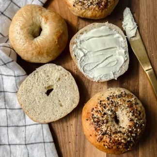 Sourdough Bagels
