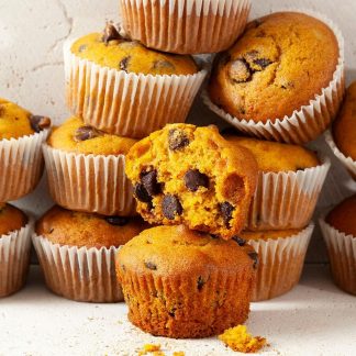 Pumpkin chocolate Chip Muffins